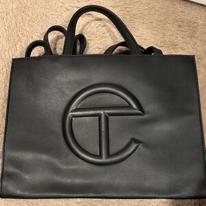 Telfar Black medium shopper